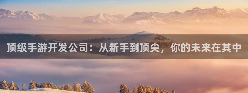 大神28开奖查询：顶级手游开发公司：从新手到顶尖，你的未来在